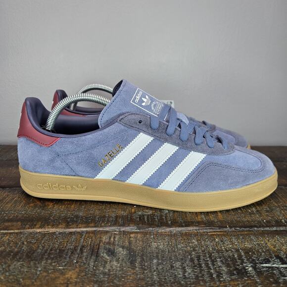 adidas gazelle silver green womens adidas Gazelle Indoor 'Grey White' main image 1